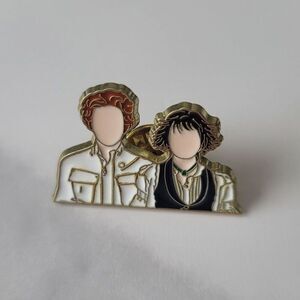 Twilight Alice and Jasper Enamel Pin
